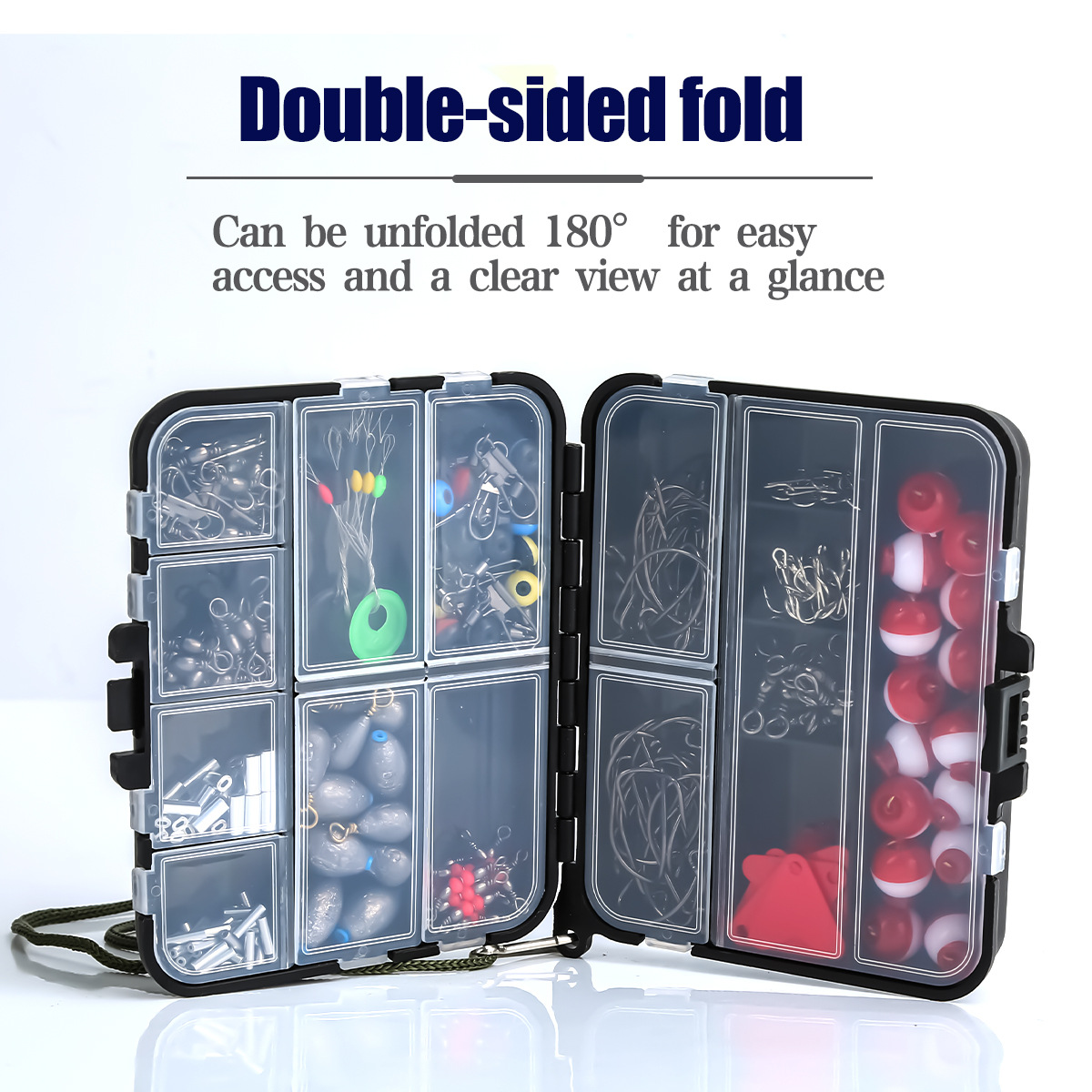ชุดอุปกรณ์ตกปลา 263 ชิ้น พร้อม - Fishing Hook Box บทวิจารณ์และราคา