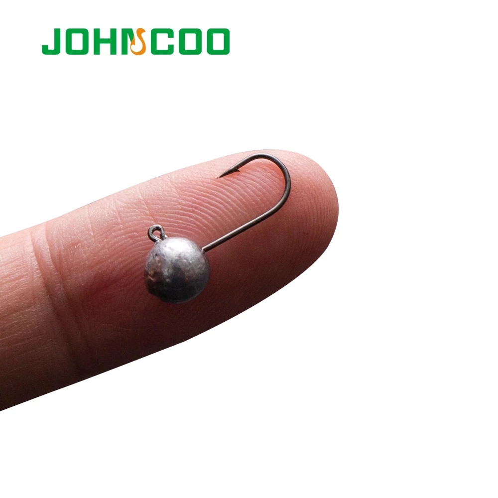 JOHNCOO 10Pcs Jig Head Hook Ro - Fishing Hook Assortment บทวิจารณ์และราคา